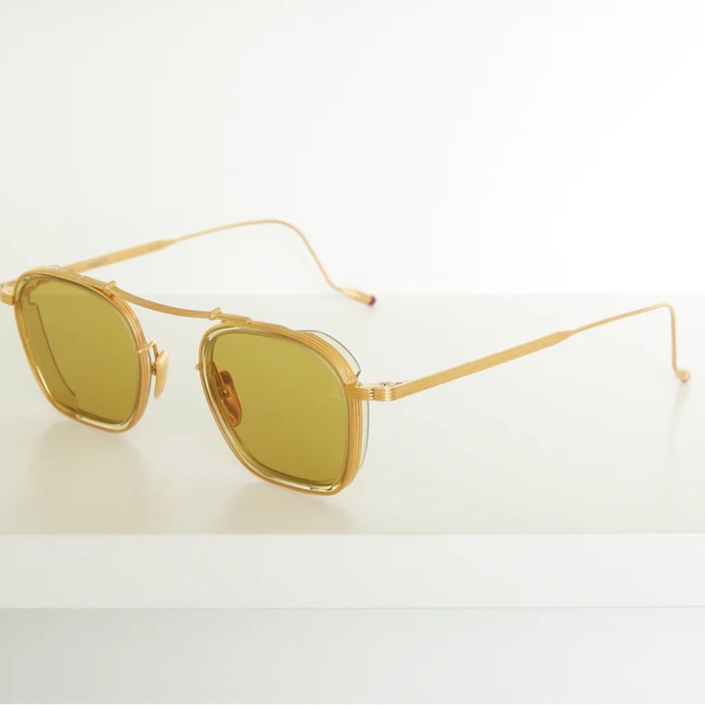 Stylish Gold Sunglasses jacques marie mage baudelaire 2